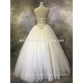 Vestido de novia de lavanda personalizado de fábrica de venta caliente